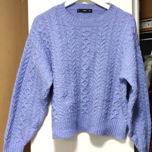 Mango purple sweater